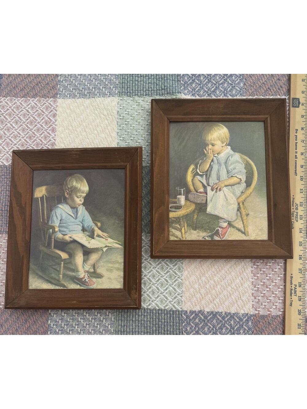 Vintage Cottage Core Gretchen & Gary Portraits by James Ingwersen